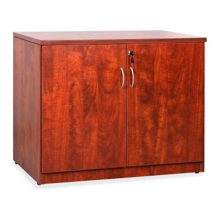 Lorell Lorell Storage Cabinet - 22" x 35.5" x 29.5" - Cherry - Essentials Series 69611